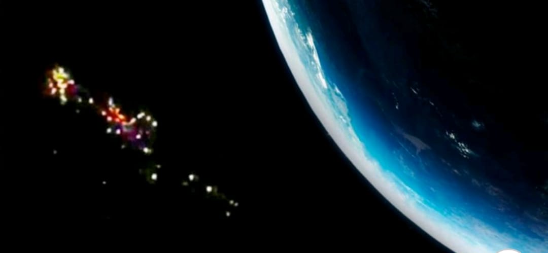 La Estación Espacial Internacional grabó el paso de decenas de ovni