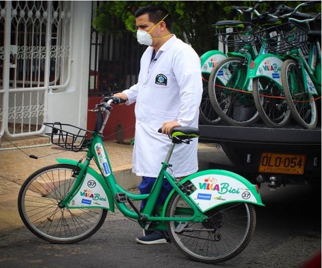 100 BICICLETAS DE `VILLABICI’ ESTÁN A DISPOSICIÓN DEL PERSONAL DE SALUD