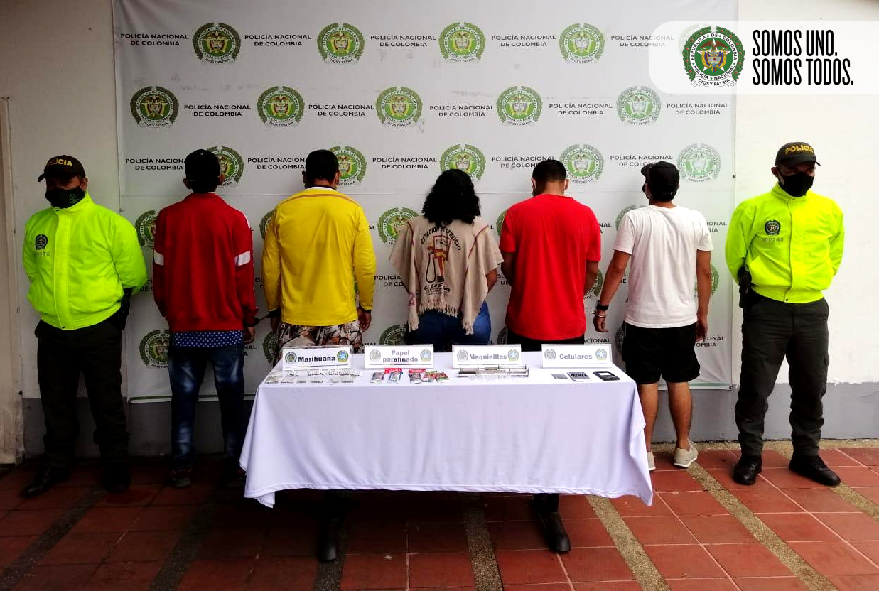 55 personas capturadas y más de 71.000 dosis de alucinógenos incautados durante el aislamiento preventivo en Villavicencio
