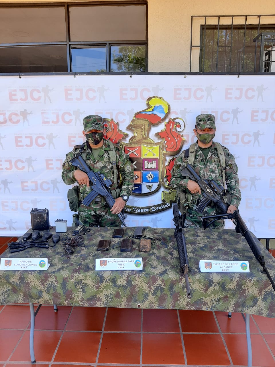 Ejército ubica depósito ilegal con armamento en Guaviare