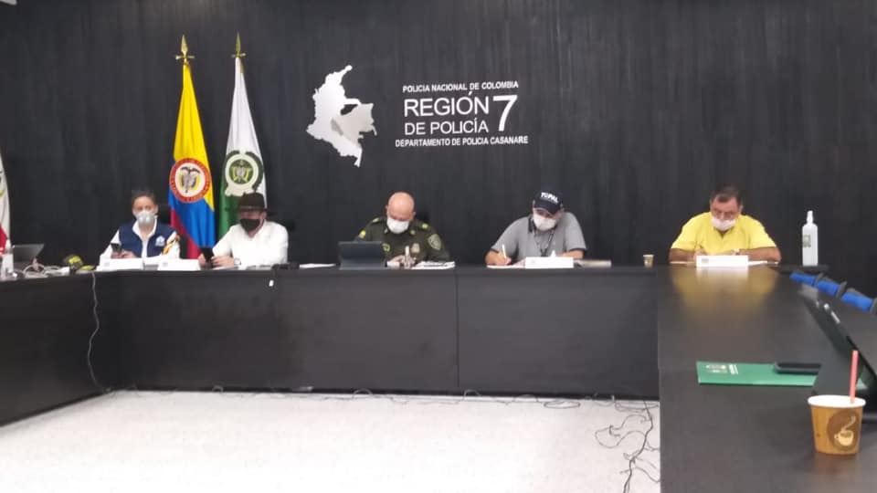 Alcaldía de Yopal participó en consejo de seguridad con Ministro de Defensa Nacional