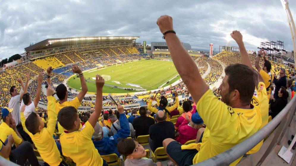 Las Palmas quiere jugar ante 11.000 espectadores en el regreso del fútbol