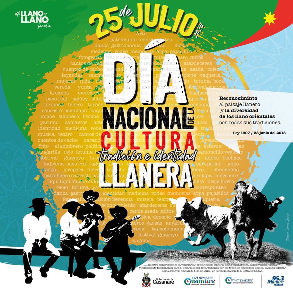 25 de julio, Día nacional de la cultura, tradición e identidad llanera