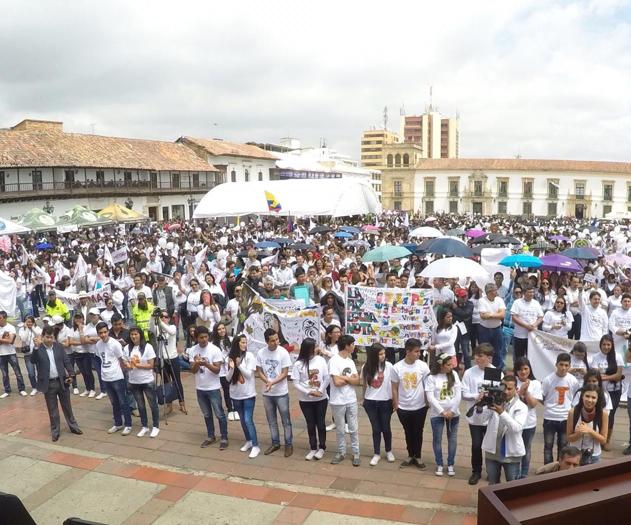 ‘Boyacá se viste de Blanco por la protección de los Derechos Humanos’
