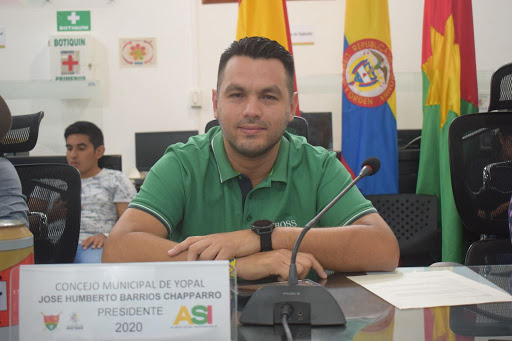 Positivo para Covid-19 Presidente del Concejo Municipal de Yopal