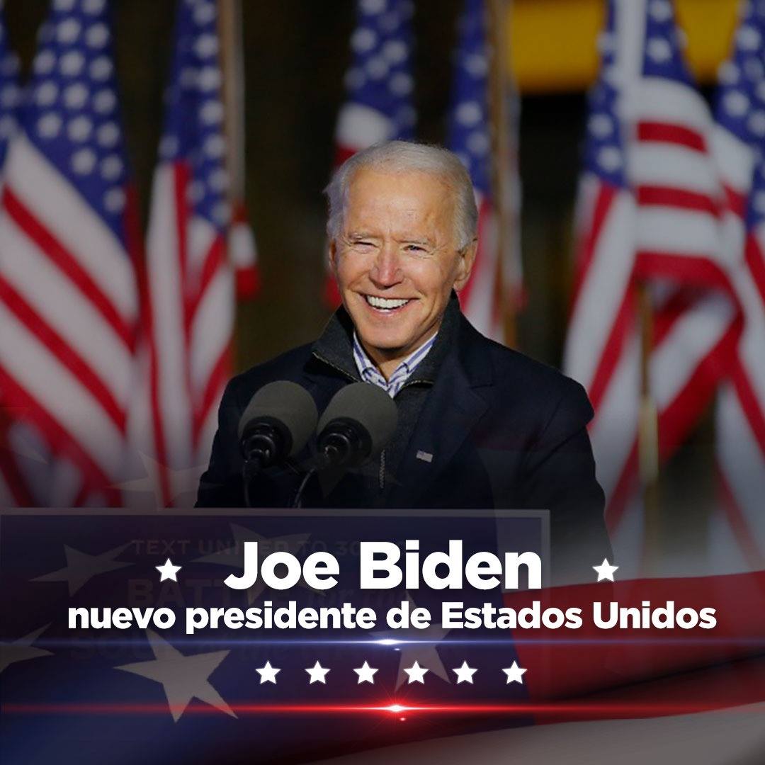 Joe Biden es el nuevo presidente de Estados Unidos