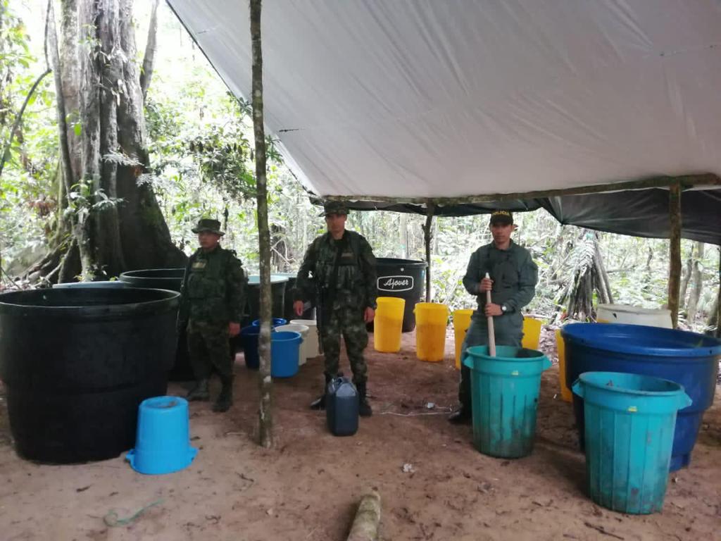Ejército incautó cerca de 250 kilogramos de clorhidrato de cocaína  en Guaviare