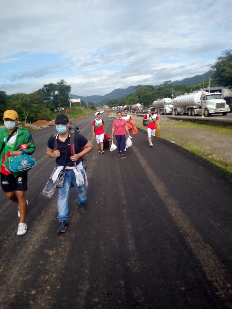 Equipo casanareño de Fútbol Sala víctima del bloqueo en Aguazul