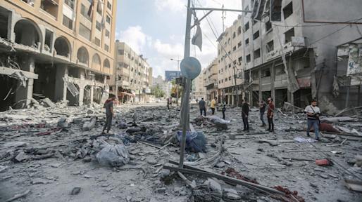 Se eleva a 53 el número de palestinos muertos tras bombardeos