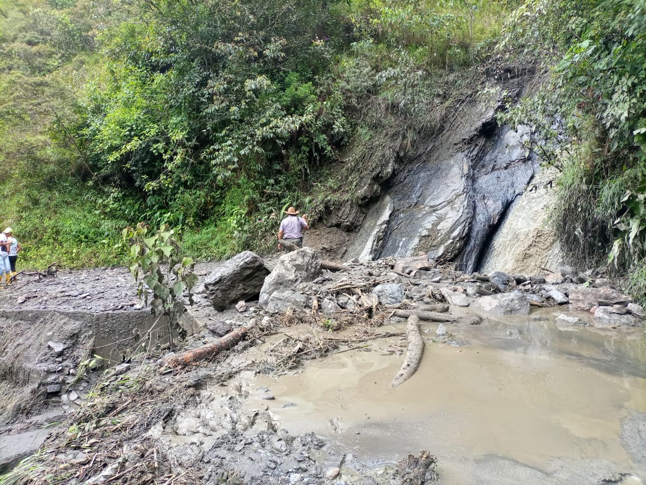 Calamidad pública en La Salina por las lluvias