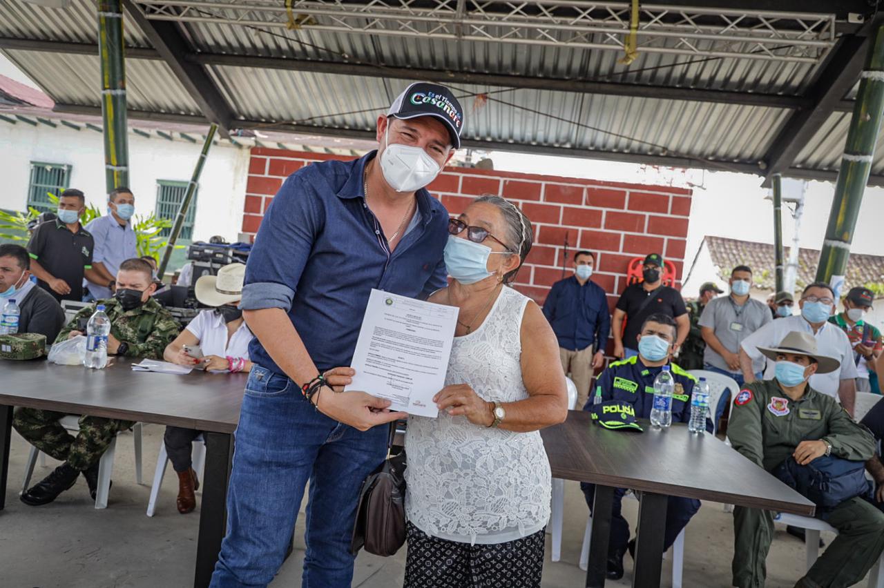 Gobernador Salomón Sanabria acompañó el inicio de la Semana Campesina en Támara