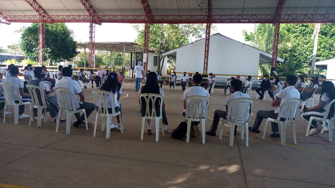 Yopal/ Secretaría de Educación retomó talleres de formación de Jueces de Paz y Convivencia en colegios públicos