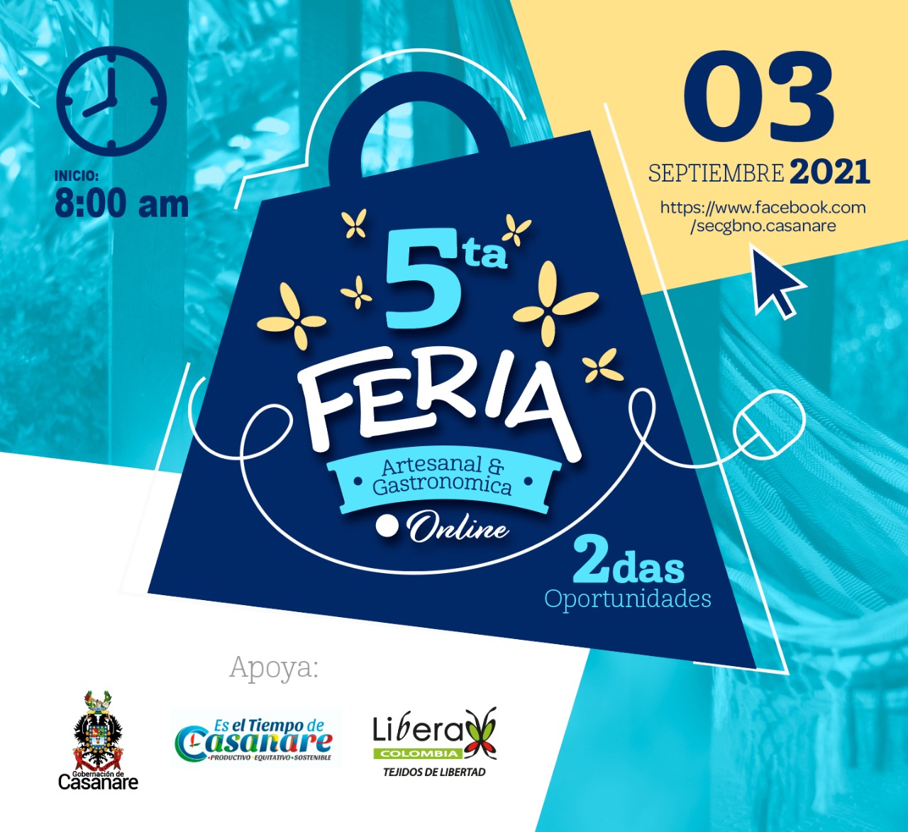 Este viernes será la Quinta Feria Artesanal y Gastronómica Virtual «Segundas Oportunidades»