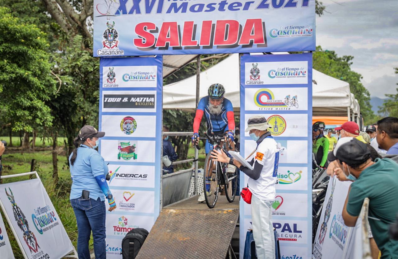Sin contratiempos se llevó a cabo la Contrarreloj en la Vuelta Colombia Master