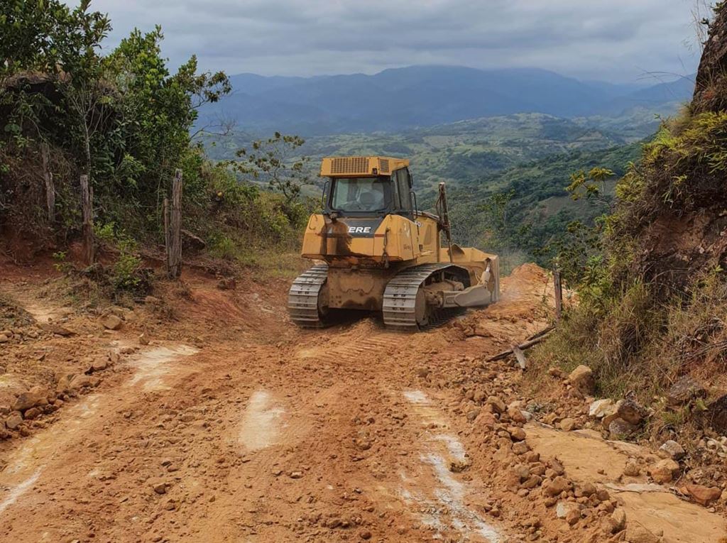 Mantenimiento de la estructura vial en zona rural de Yopal