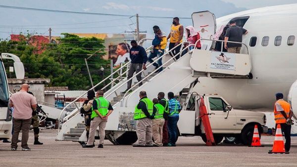 Más de 10.000 haitianos han sido deportados por EE.UU.
