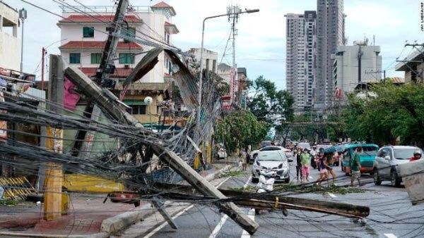 Filipinas declara estado de calamidad tras paso del tifón Rai