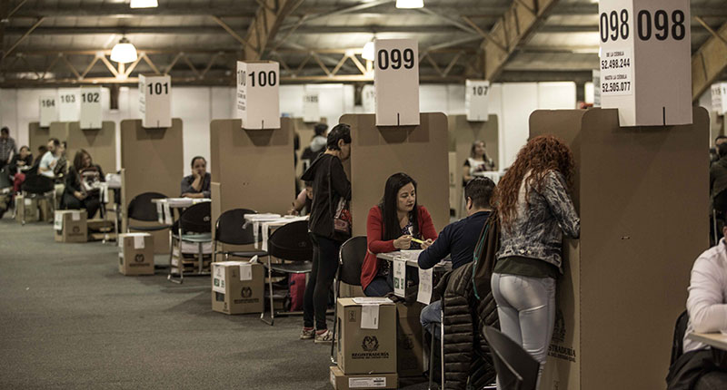 Más de 39 millones de colombianos están habilitados para votar en las elecciones