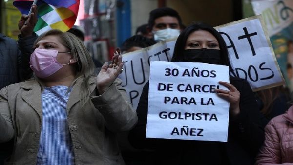 Justicia boliviana promueve nuevos juicios contra Jeanine Añez