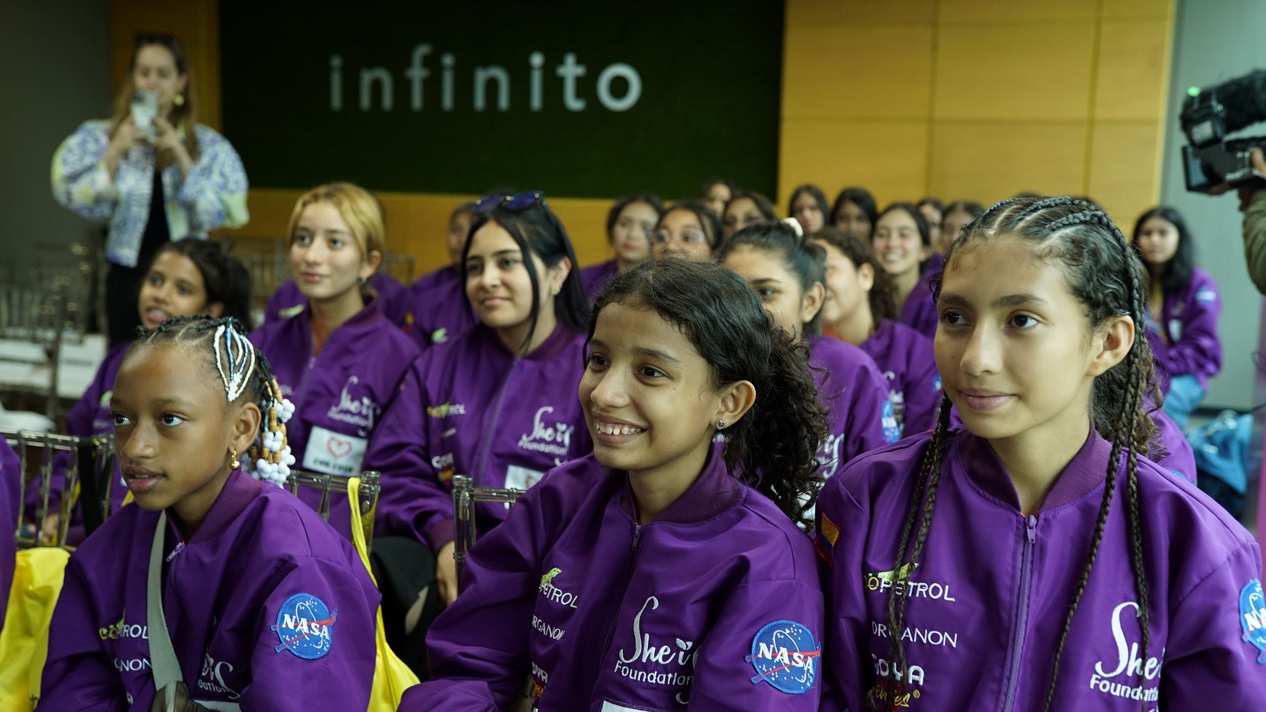 Petrolera apoya viaje a la Nasa de 15 niñas una de ellas de Aguazul
