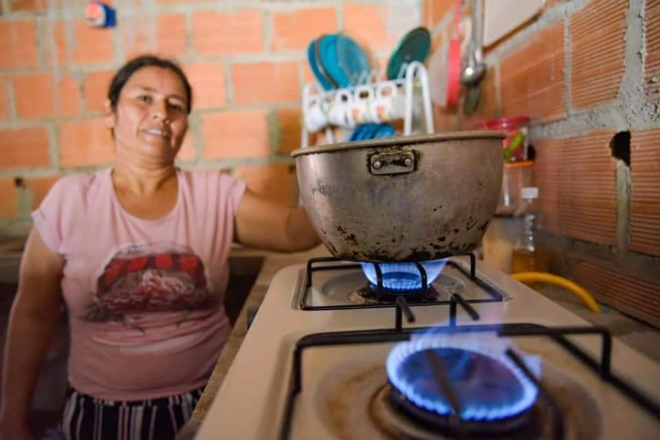 Cerca de 20 mil familias en Arauca y Cubará, Boyacá, cuentan con servicio de gas domiciliario