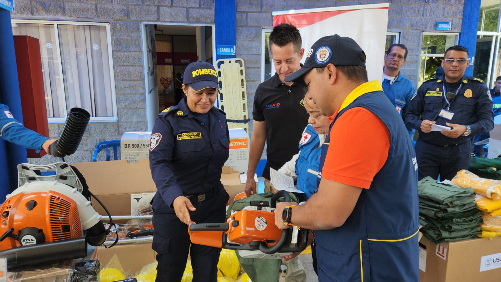 Cuerpo bomberil de Casanare se fortalece con dotación