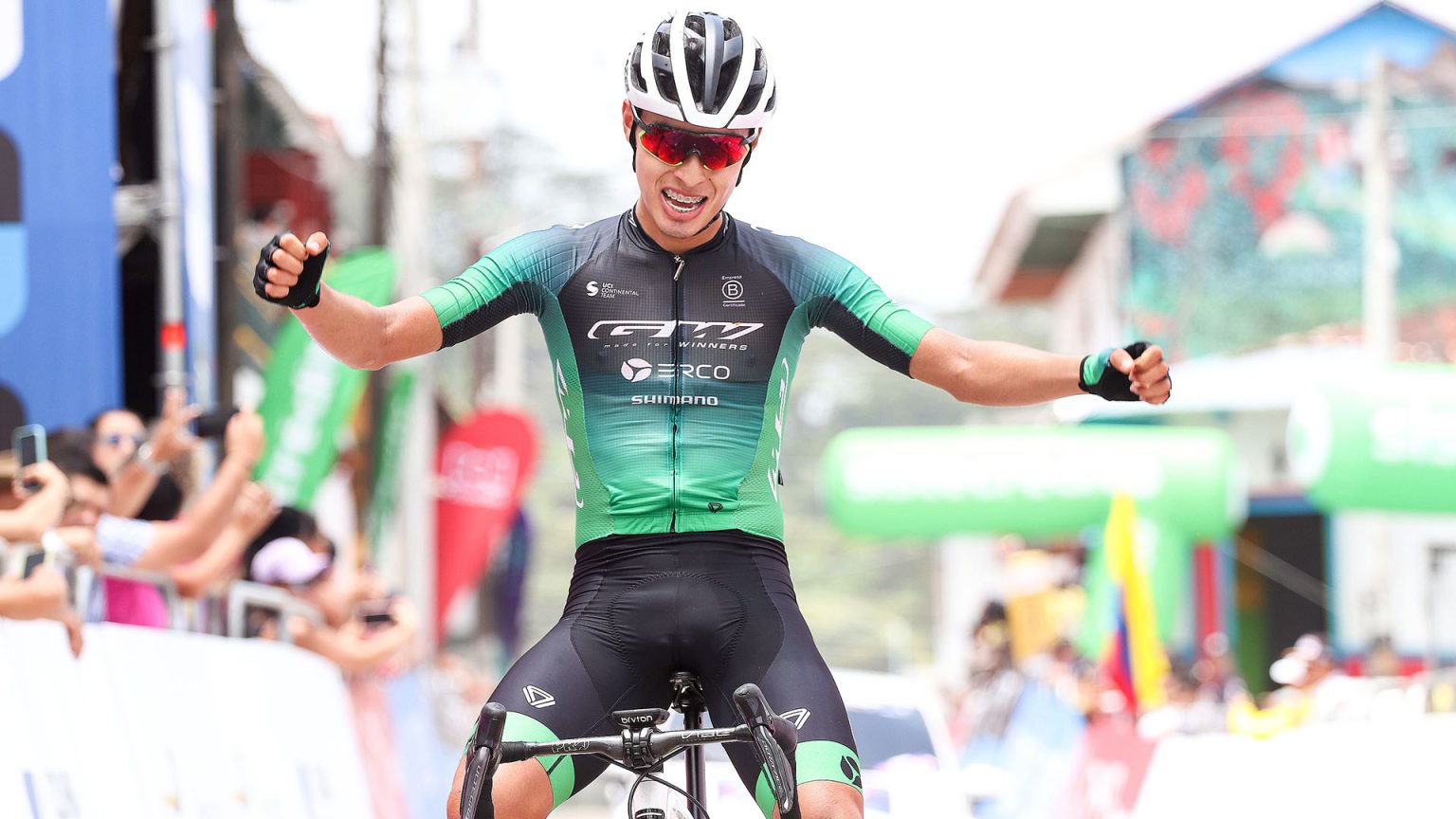 Diego Pescador: Victoria y liderazgo para el corredor del GW Erco Shimano en la segunda etapa de la Vuelta de la Juventud
