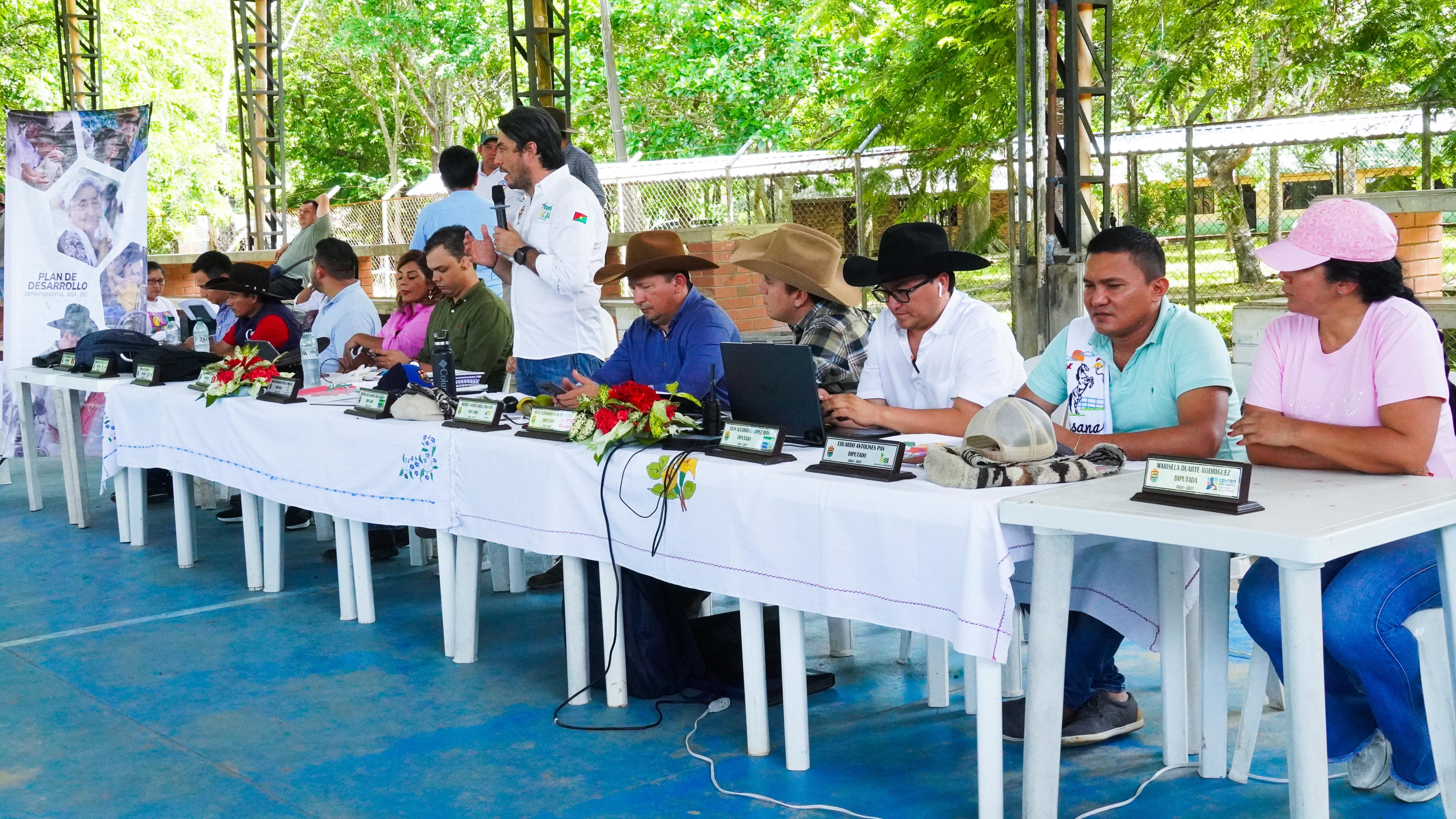 El norte de Casanare recibió la discusión del Plan de Desarrollo Departamental