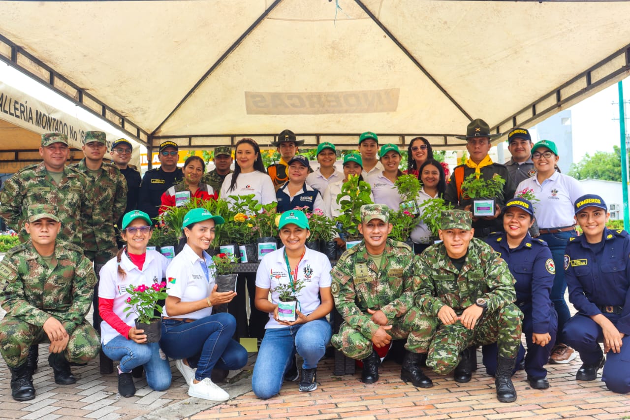 Veolia se unió a la campaña «Ecoreto Sostenible» liderada por el Ejército Nacional