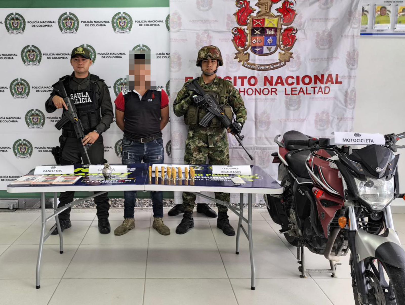 Capturado en Casanare alias Gedioco, presunto cabecilla de las FARC