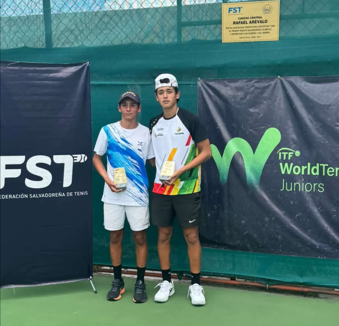 Alejandro Castellanos campeón en dobles al vencer a dupla canadiense