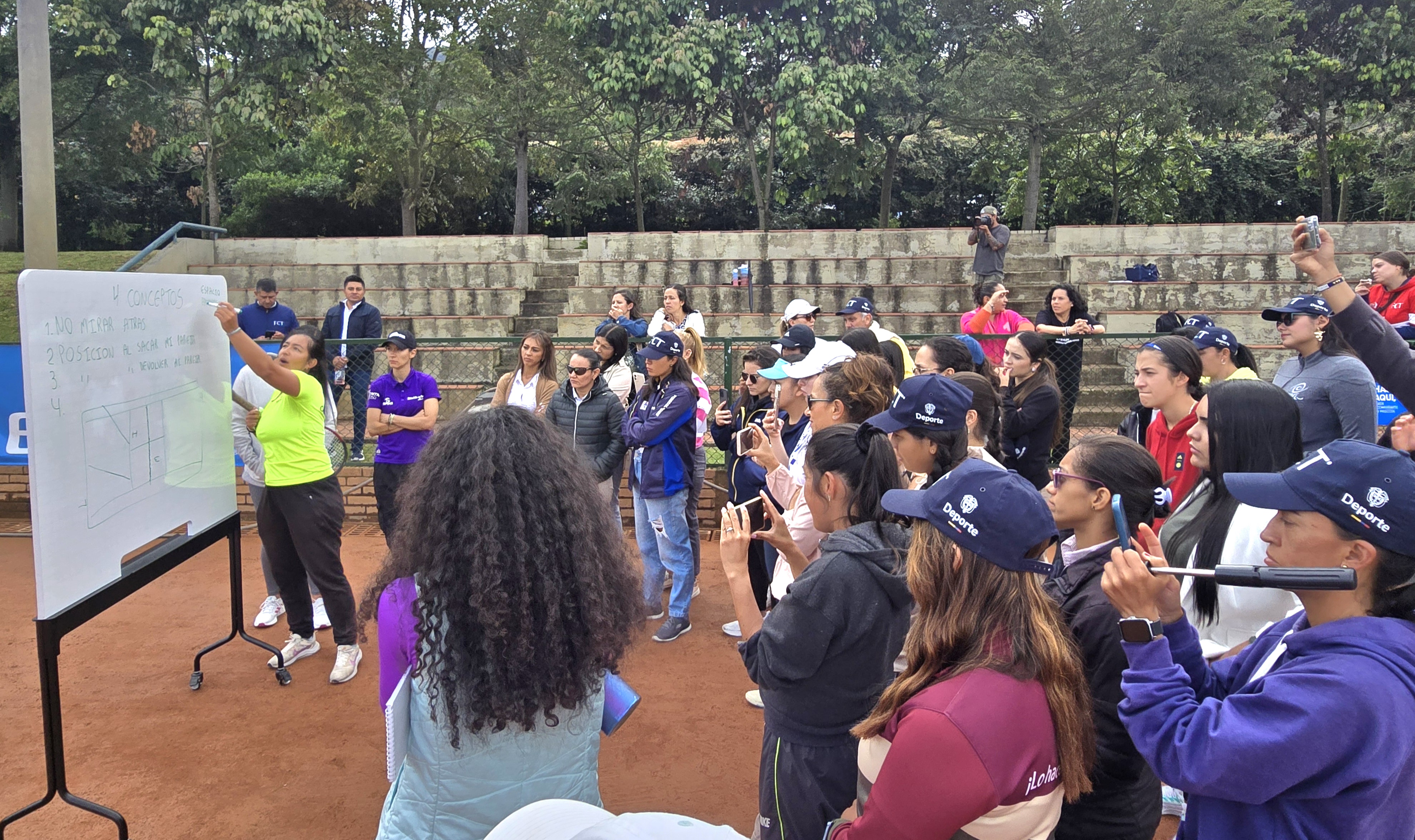 En Bogotá Workshop Nacional de Tenis Femenino con presencia de Casanare