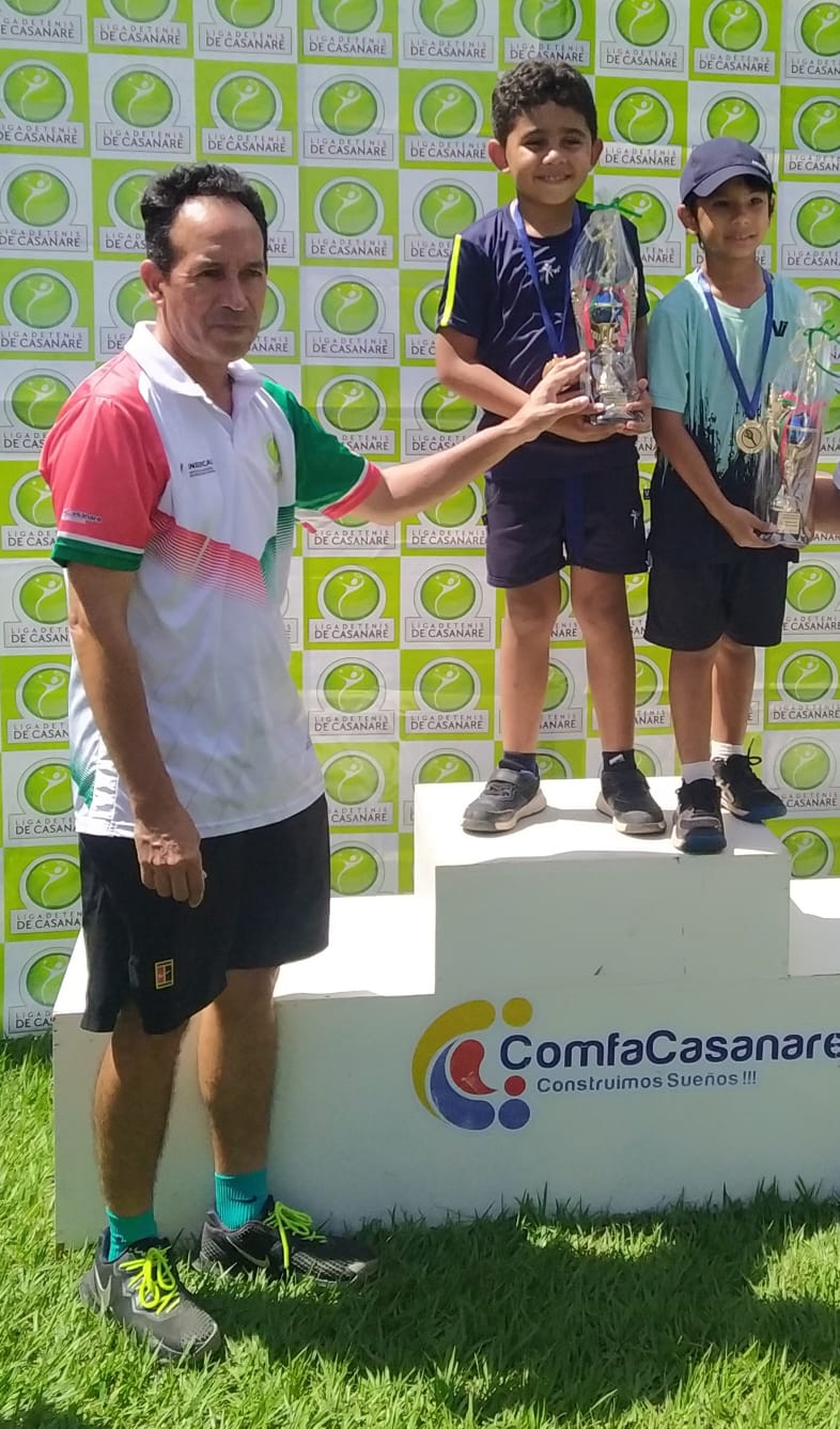 Futuros campeones del tenis demostraron su talento en Yopal