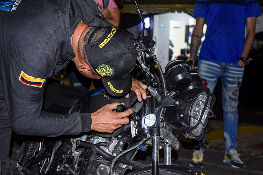 Intensifican operativos de verificación y antecedentes de motocicletas en Yopal