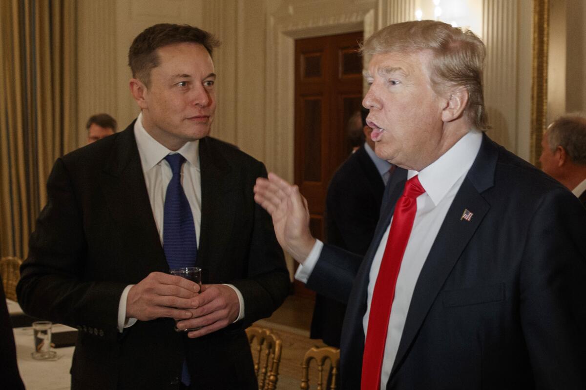 Trump a Elon Musk:  Use un “bisturí” y no una “hacha” para reducir gastos y funcionarios